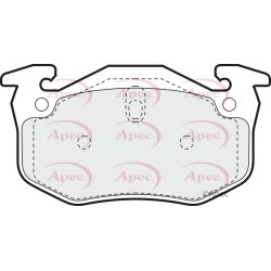 Brake Pad Set APEC PAD891 OE Ref 7701204626 APEC