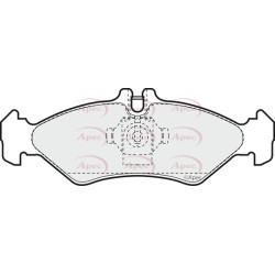 Brake Pad Set APEC PAD918 OE Ref 0024203820 APEC