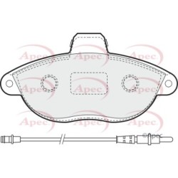Brake Pad Set APEC PAD935 OE Ref 425150 APEC