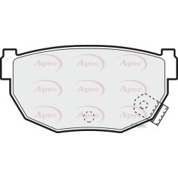 Brake Pad Set APEC PAD965 OE Ref CBY13323ZA APEC