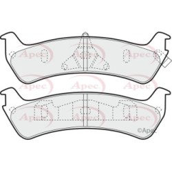 Brake Pad Set APEC PAD990 OE Ref XL2Z2200BA APEC