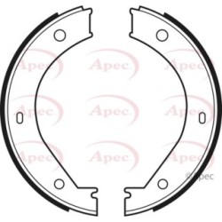 Brake Shoe Set APEC SHU486 OE Ref 34411155123