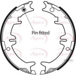 Brake Shoe Set APEC SHU612 OE Ref 4654044010