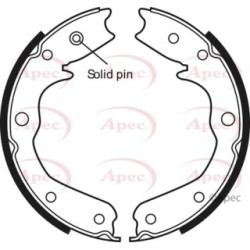 Brake Shoe Set APEC SHU676 OE Ref 1605914