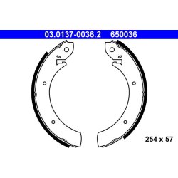 Brake Shoe Set ATE 03.0137-0036.2 OE Ref 5019046