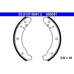 Brake Shoe Set ATE 03.0137-0041.2 OE Ref 181609237B