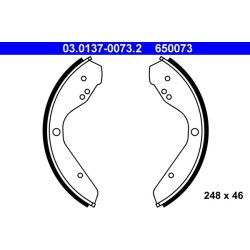 Brake Shoe Set ATE 03.0137-0073.2 OE Ref 113609237H