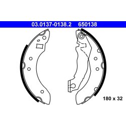 Brake Shoe Set ATE 03.0137-0138.2 OE Ref 5020547