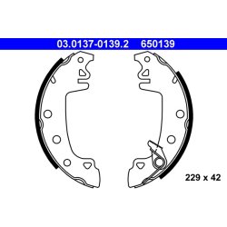 Brake Shoe Set ATE 03.0137-0139.2 OE Ref 60749883