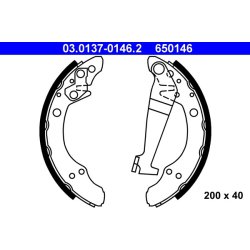 Brake Shoe Set ATE 03.0137-0146.2 OE Ref 443609526