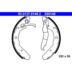 Brake Shoe Set ATE 03.0137-0148.2 OE Ref 251609532Q