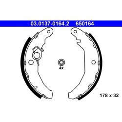 Brake Shoe Set ATE 03.0137-0164.2 OE Ref 5016220