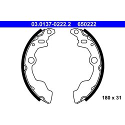 Brake Shoe Set ATE 03.0137-0222.2 OE Ref 725178480