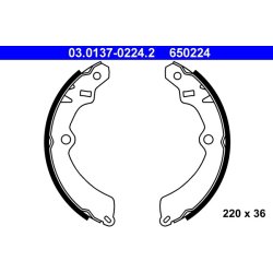 Brake Shoe Set ATE 03.0137-0224.2 OE Ref 5321060A10
