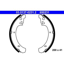 Brake Shoe Set ATE 03.0137-0231.2 OE Ref 2108350209080