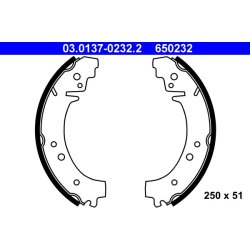 Brake Shoe Set ATE 03.0137-0232.2 OE Ref 2101350209001