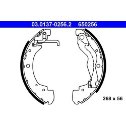 Brake Shoe Set ATE 03.0137-0256.2 OE Ref 701698525A