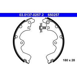 Brake Shoe Set ATE 03.0137-0257.2 OE Ref 0449510120