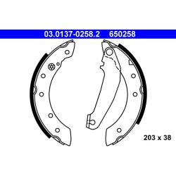 Brake Shoe Set ATE 03.0137-0258.2 OE Ref 3343436