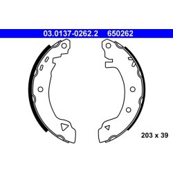 Brake Shoe Set ATE 03.0137-0262.2 OE Ref 9947106