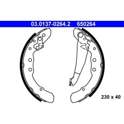 Brake Shoe Set ATE 03.0137-0264.2 OE Ref 357698525CX