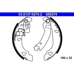 Brake Shoe Set ATE 03.0137-0274.2 OE Ref 9945975