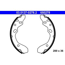 Brake Shoe Set ATE 03.0137-0278.2 OE Ref B5Y62638Z