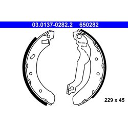 Brake Shoe Set ATE 03.0137-0282.2 OE Ref 5027753