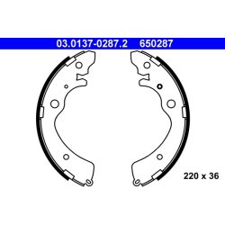 Brake Shoe Set ATE 03.0137-0287.2 OE Ref 43155SM4A01