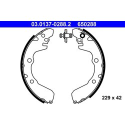Brake Shoe Set ATE 03.0137-0288.2 OE Ref MB668337