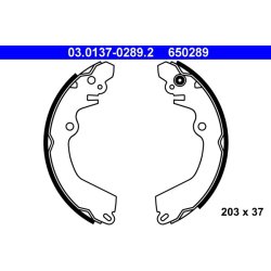 Brake Shoe Set ATE 03.0137-0289.2 OE Ref MB618193