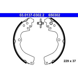 Brake Shoe Set ATE 03.0137-0302.2 OE Ref 26298AA010