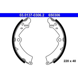 Brake Shoe Set ATE 03.0137-0306.2 OE Ref 5320080840