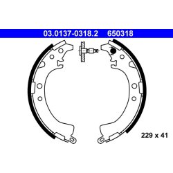 Jeu de mâchoires de frein ATE 03.0137-0318.2 pour TOYOTA CAMRY, RAV4, SOLARA