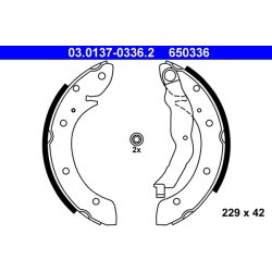 Brake Shoe Set ATE 03.0137-0336.2 OE Ref 7701205339