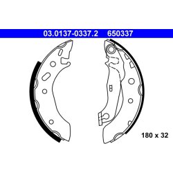 Brake Shoe Set ATE 03.0137-0337.2 OE Ref 1104128