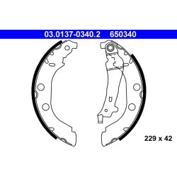 Brake Shoe Set ATE 03.0137-0340.2 OE Ref 4241J4