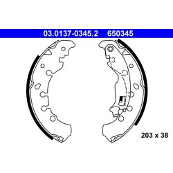 Brake Shoe Set ATE 03.0137-0345.2 OE Ref 77362285