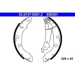 Brake Shoe Set ATE 03.0137-0351.2 OE Ref 4406000QAK