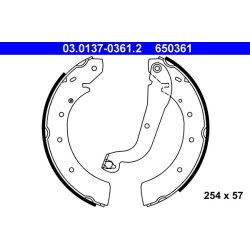 Brake Shoe Set ATE 03.0137-0361.2 OE Ref 440607C325