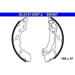 Brake Shoe Set ATE 03.0137-0367.2 OE Ref 5830524A00
