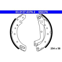 Brake Shoe Set ATE 03.0137-0376.2 OE Ref 1960416