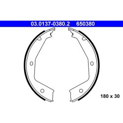 Handbrake Shoe Set ATE 03.0137-0380.2