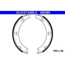 Handbrake Shoe Set ATE 03.0137-0385.2