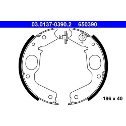 Handbrake Shoe Set ATE 03.0137-0390.2 OE Ref MB618915