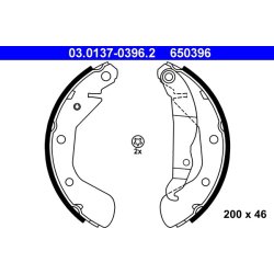 Brake Shoe Set ATE 03.0137-0396.2 OE Ref 9196292