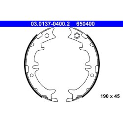 Handbrake Shoe Set ATE 03.0137-0400.2 OE Ref 4659028010