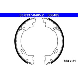 Handbrake Shoe Set ATE 03.0137-0405.2