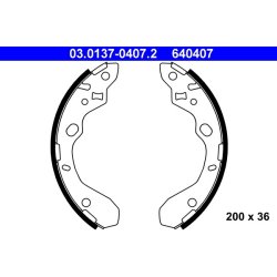 Brake Shoe Set ATE 03.0137-0407.2 OE Ref B2YD2638Z
