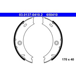 Handbrake Shoe Set ATE 03.0137-0410.2